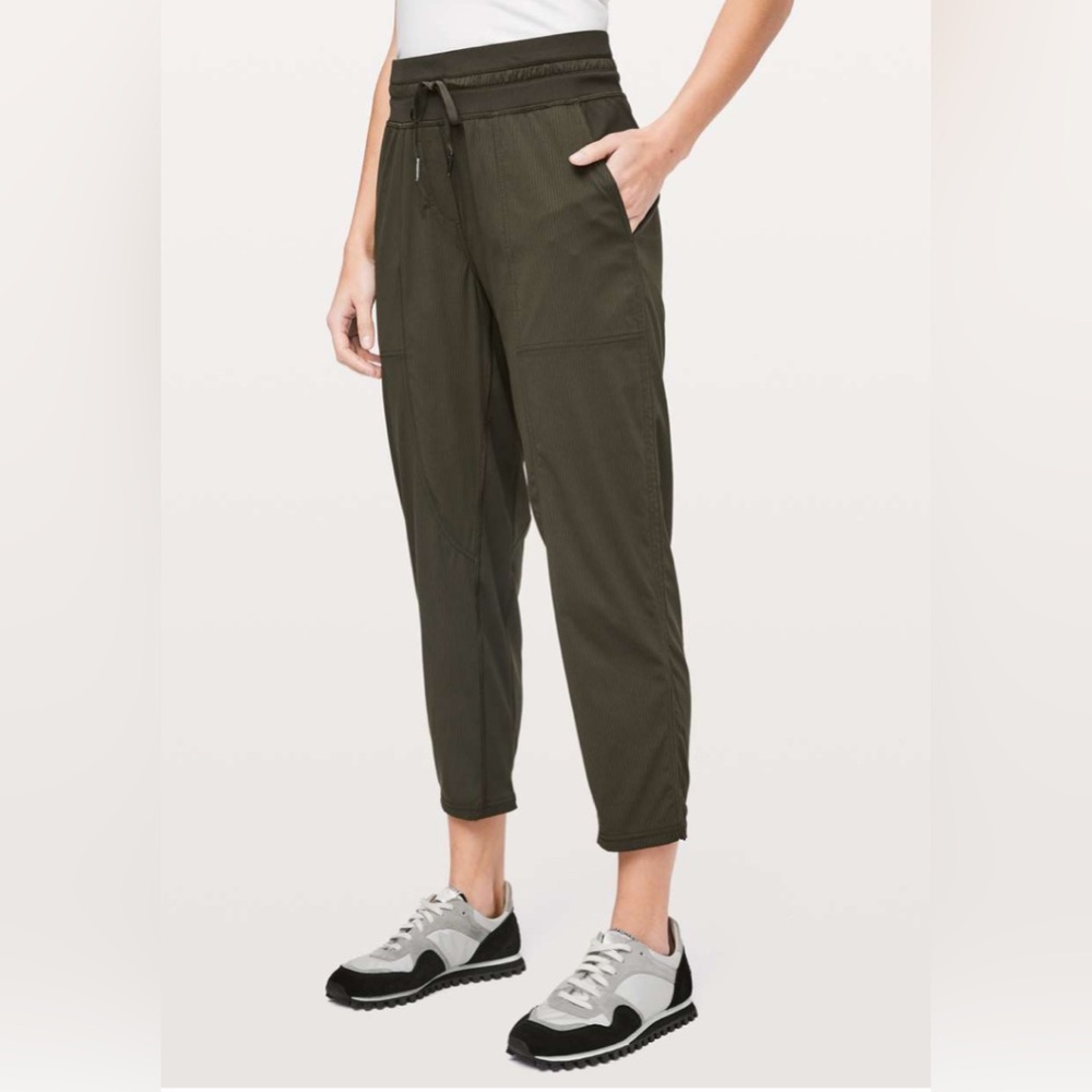 lululemon Olive Studio Cropped Pants - Picture 4 of 16